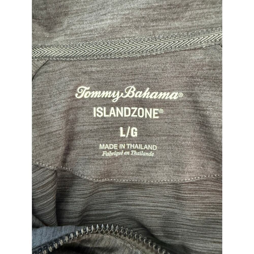 Tommy Bahama Islandzone Quarter Zip Gray Size Large - Picture 4 of 8